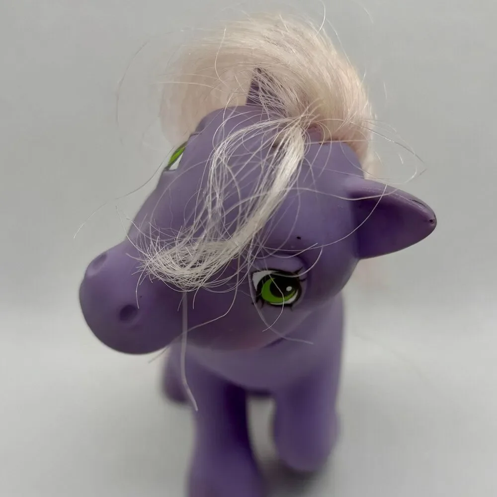 My Little Pony MLP G1 Romper Happy Tails 1984 Hasbro Working Squeezer Tail
